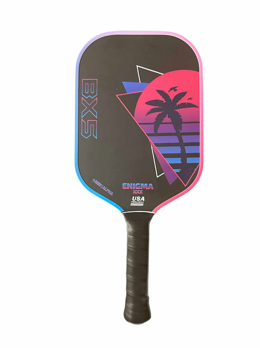 BX5 pickleball paddle with raw carbon face and Gen3 14mm core