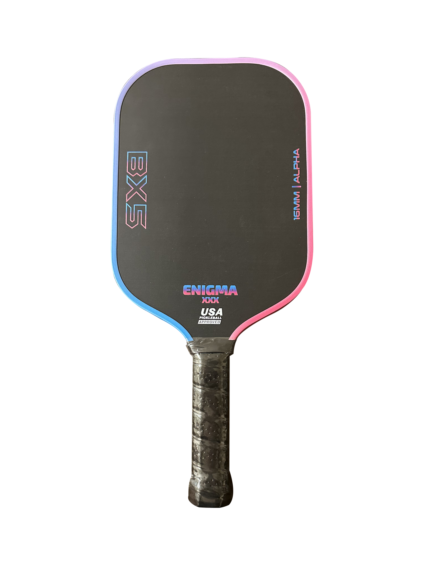 BX5 pickleball paddle with raw carbon face and Gen3 16mm core